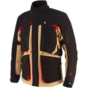 Veste Moto Helstons ODO Beige/Noir