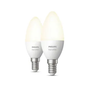 Philips Hue Philips Hue White 2-pack E14 kronljus 5,5W