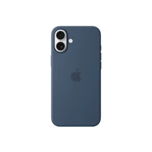 Coque iphone 16 plus magsafe denim silicone