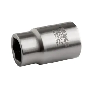 Douille 1/2 Acier Inoxydable 6 Pans 12mm