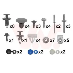 VAN WEZEL Kit d'assemblage, pare-chocs pour FORD: Kuga (Ref: 1906794)