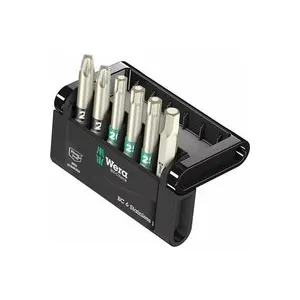 Etui D'embouts 6 Pièces - Bit-check 6 Stainless 1 Sb