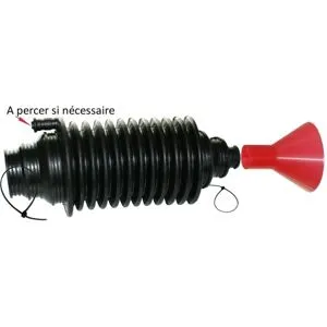 PLANET TECH PL7102 Soufflet de direction couleur noir