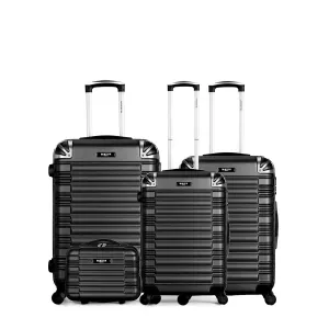 BLUESTAR - Set de 4 Valises LIMA-C 75 cm 4 Roues