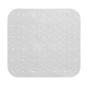 Fond de Douche PVC Diamond 55x55cm Blanc