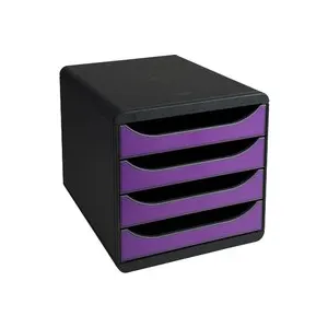 Big Box Iderama Noir Violet