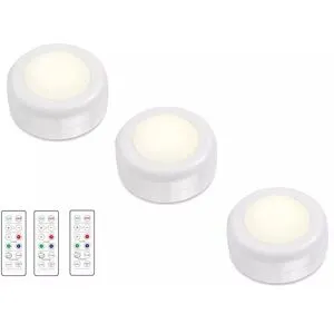 INF Spot LED avec télécommande Paquet de 3