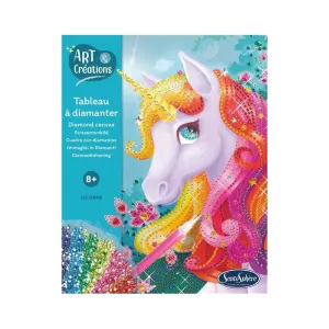 Tableau a diamanter - Licorne