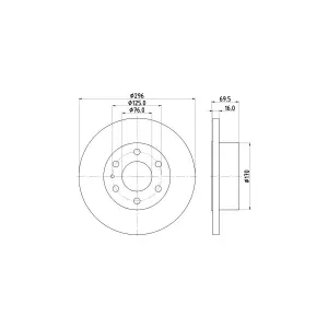 Disque De Frein Hella 8dd355117171 Iveco