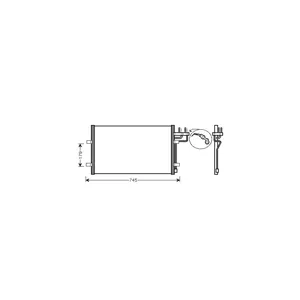 VAN WEZEL Condenseur, climatisation pour FORD: Focus, C-Max (Ref: 18005367)