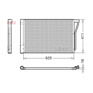 DENSO DCN05022 Condenseur, climatisation