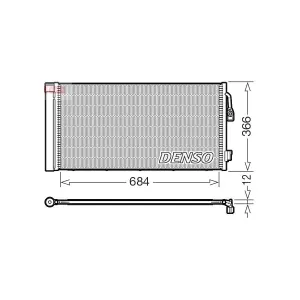 DENSO DCN05114 Condenseur, climatisation