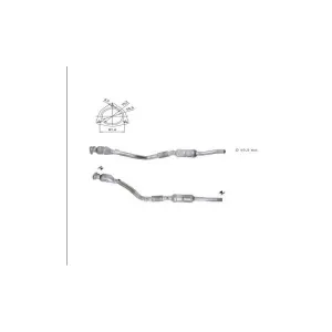 AS Catalyseur pour AUDI: A6 (Ref: 42234)