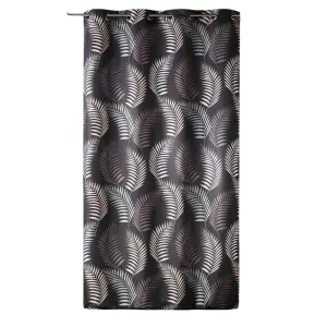Rideau A Oeillets En Polyester Goyave