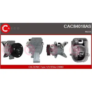CASCO SRL Compresseur, climatisation pour MAZDA: 2 (Ref: CAC84018AS)