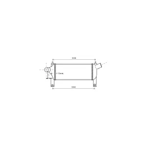 VAN WEZEL 13004339 Intercooler