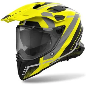 Casque intégral Airoh COMMANDER 2 - MAVICK Yellow Matt