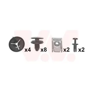 VAN WEZEL Kit d'assemblage, pare-chocs pour PEUGEOT: 308 (Ref: 4014793)