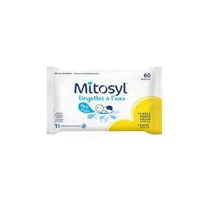 Mitosyl Lingettes a l'Eau 60 Lingettes