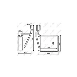 Système De Chauffage Nrf 54231 Ford;Mazda