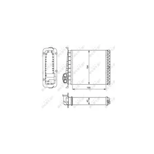 Système De Chauffage Nrf 54284 Volvo