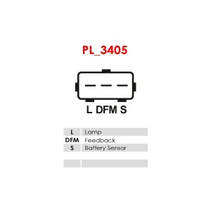 Dynamo / Alternateur As-Pl A0043 Ford