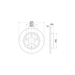 Disque De Frein Hella 8dd355120461 Mazda