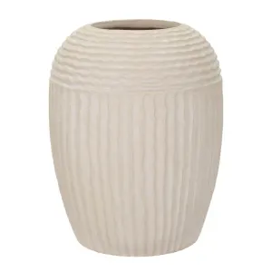 Cache-Pot Design Mist 38cm Crème