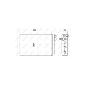 Système De Chauffage Nrf 58640 Opel