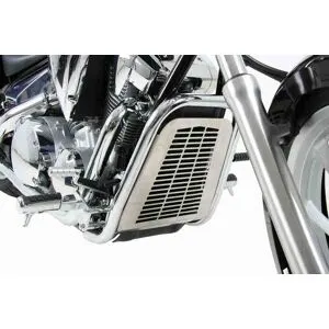 Protection de radiateur Hepco & Becker - chrome