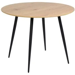Table De Repas Bjorka Marron Clair 100 Cm 100 Cm