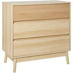 Commode À 3 Tiroirs Wales Marron Clair