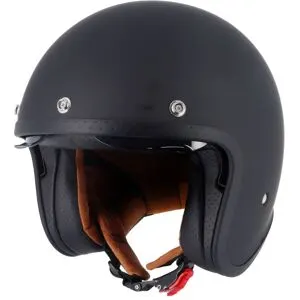 Casque jet Helstons NAKED Noir mat