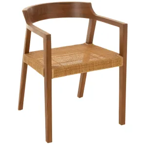 Chaise Design Sungkai 71cm Marron