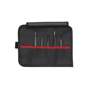 Jeu De 5 Pinces Brucelles Esd - Knipex
