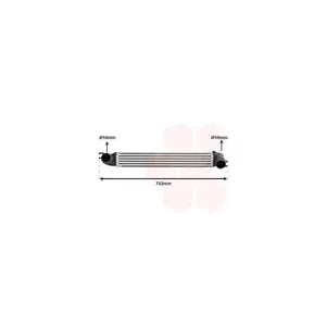 VAN WEZEL Intercooler, échangeur pour MINI: MINI (Ref: 06004425)