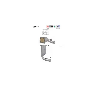 AS 28643 Catalyseur