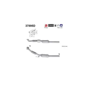 AS 37895D Catalyseur
