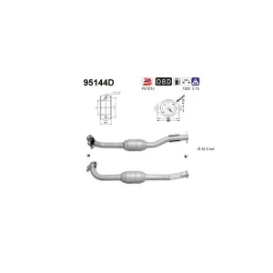 AS 95144D Catalyseur
