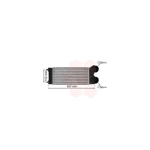 VAN WEZEL 40004334 Intercooler