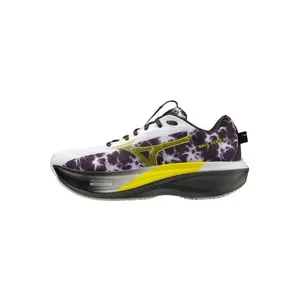 Chaussures Mizuno Wave Rider 30 Amsterdam Blanc Noir AW26 Unisexe, Taille 41 - EUR