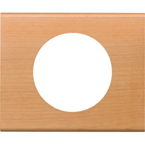 Plaque De Finition Céliane 1 Poste Bois Erable.