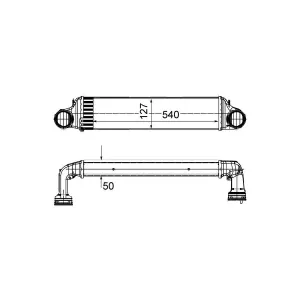 MAHLE CI 488 000S Intercooler
