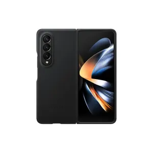 Coque Z Fold 4 Cuir noir