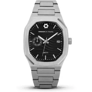 MaisonDuTemps MTPhi Day-Date Noir Acier