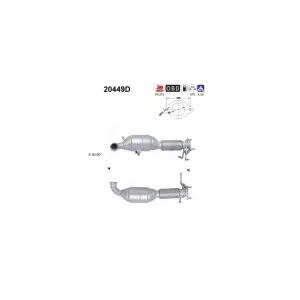 AS 20449D Catalyseur