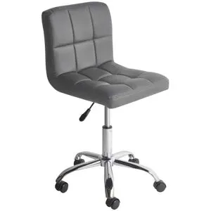 Chaise De Bureau Marion Gris Clair