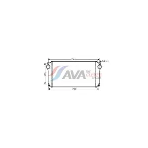 PRASCO TOA4362 Intercooler