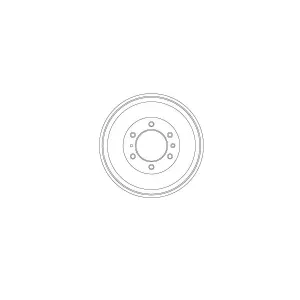 TRW Tambour de frein pour ISUZU: D-Max (Ref: DB4452)