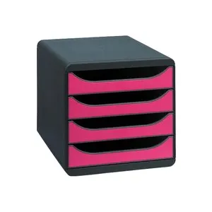 Big Box Iderama Noir Framboise